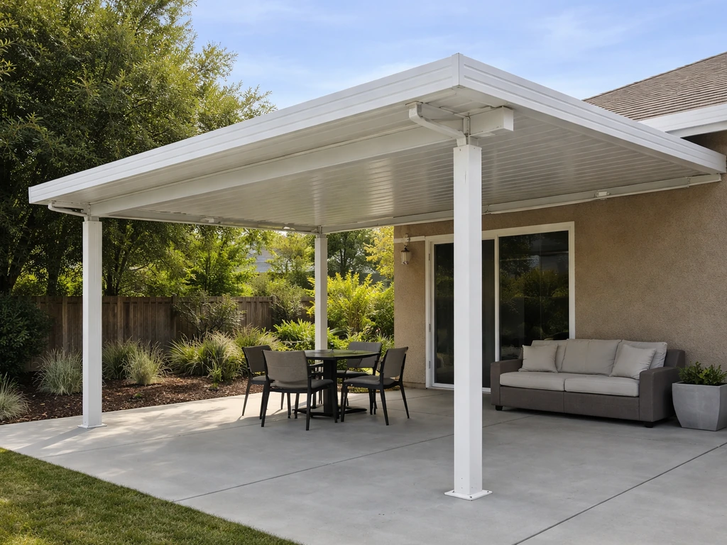 how to install an aluminum patio cover