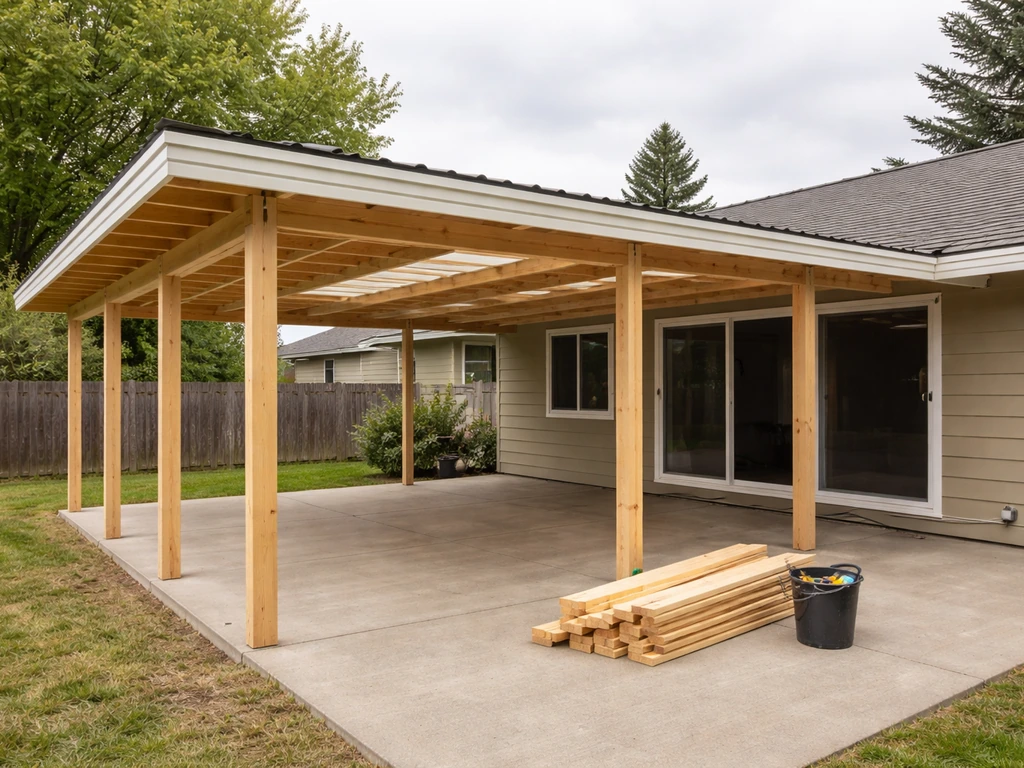 how to extend a covered patio