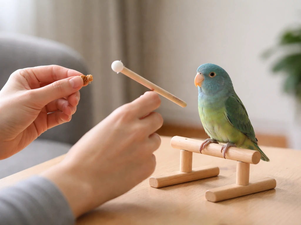 how to teach bird not to bite