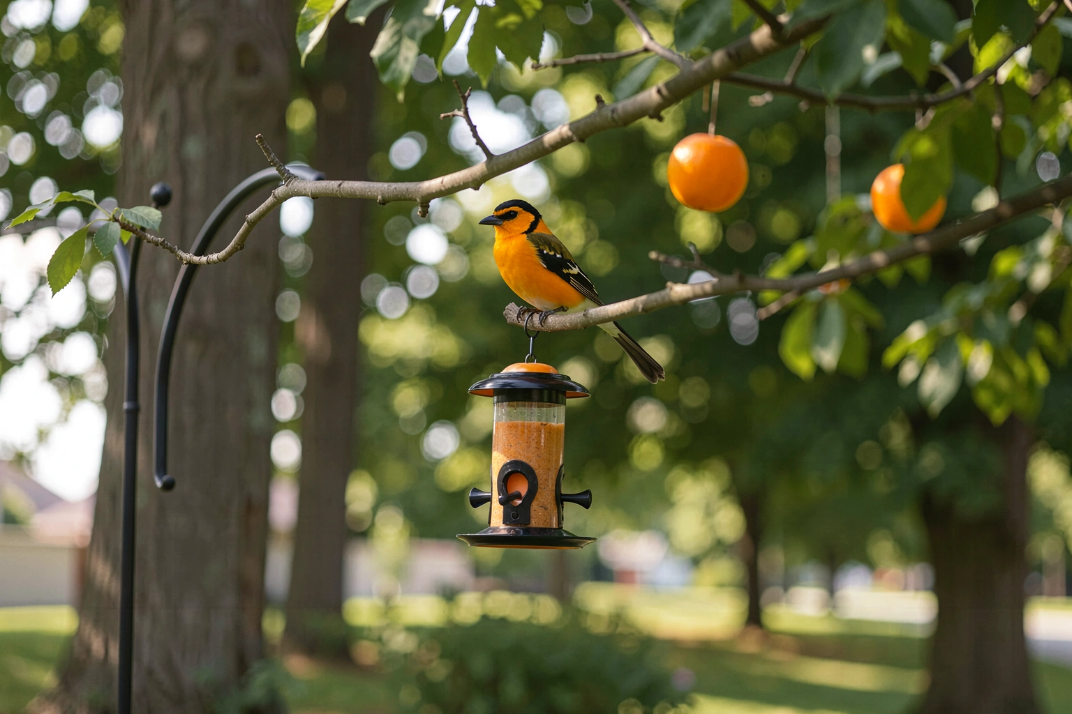How to Attract a Baltimore Oriole Bird to Your Yard