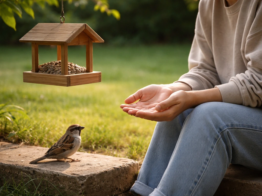 how to make friends with a bird