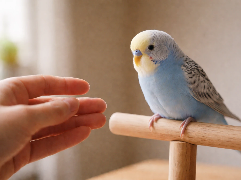 how to pet bird