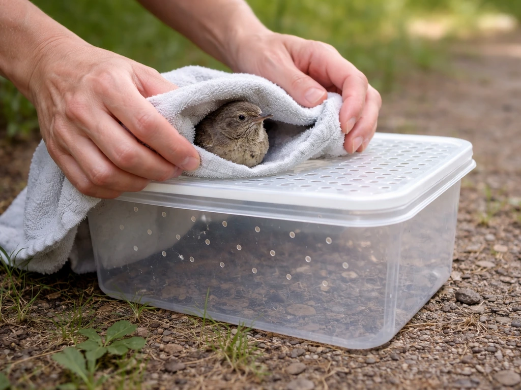 How to Catch a Bird With Your Bare Hands Safely