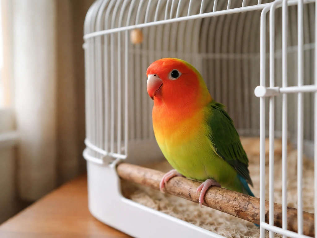 how to tame a love bird