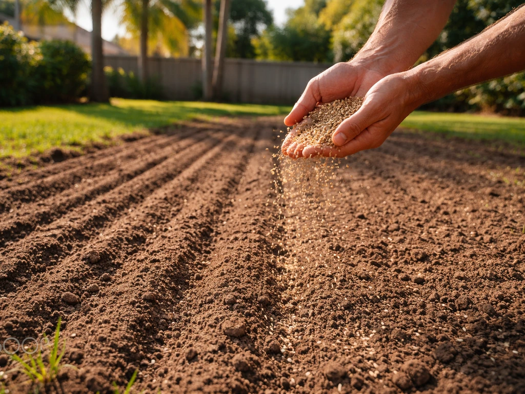 how to grow grass from seed in florida