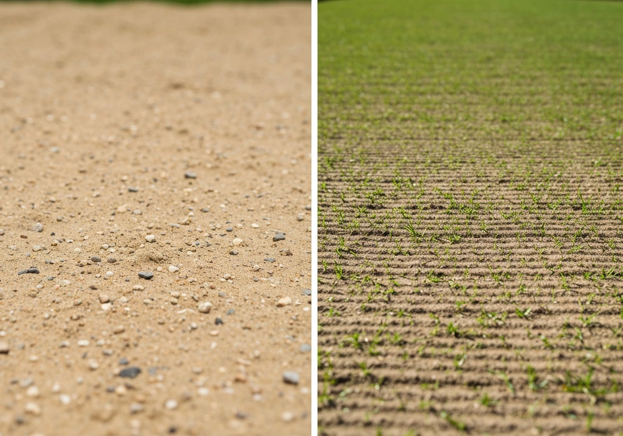 how to grow grass on sandy soil