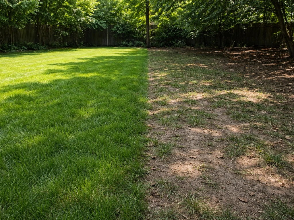 why grass doesn't grow