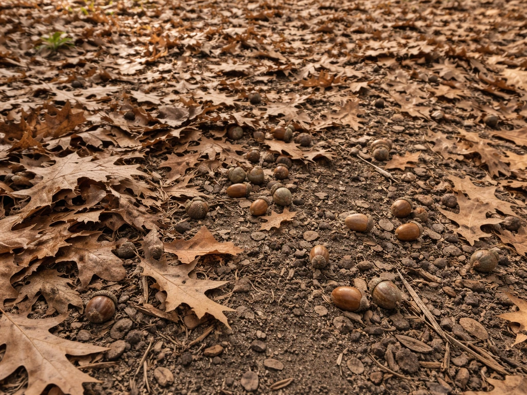how to grow grass around oak trees