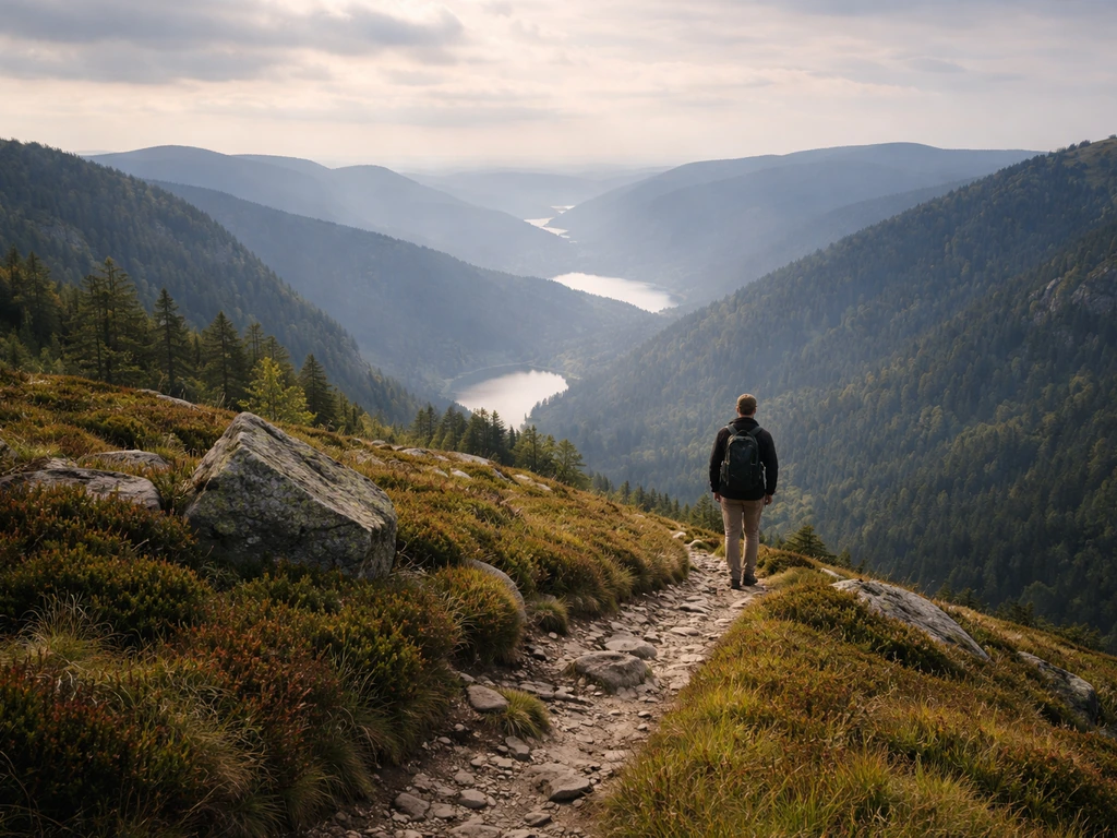 Randonnée Lac Vert et Lac des Truites depuis Gazon du Faing