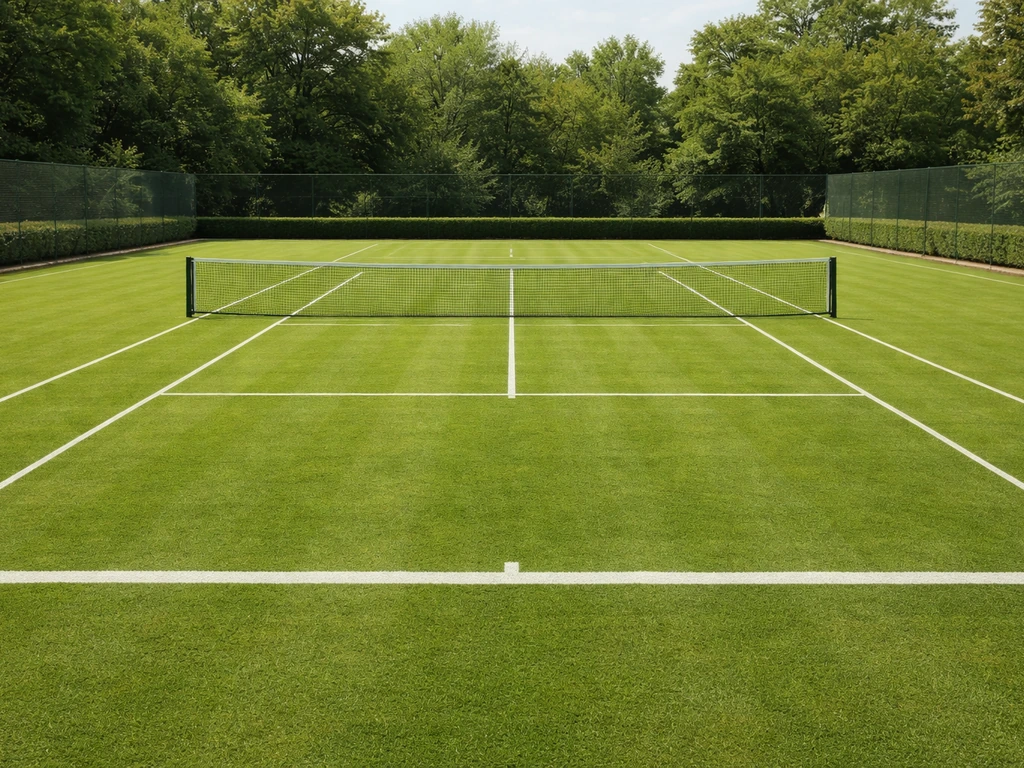 Photos de tennis en gazon à Rennes et Thorigné-Fouillard