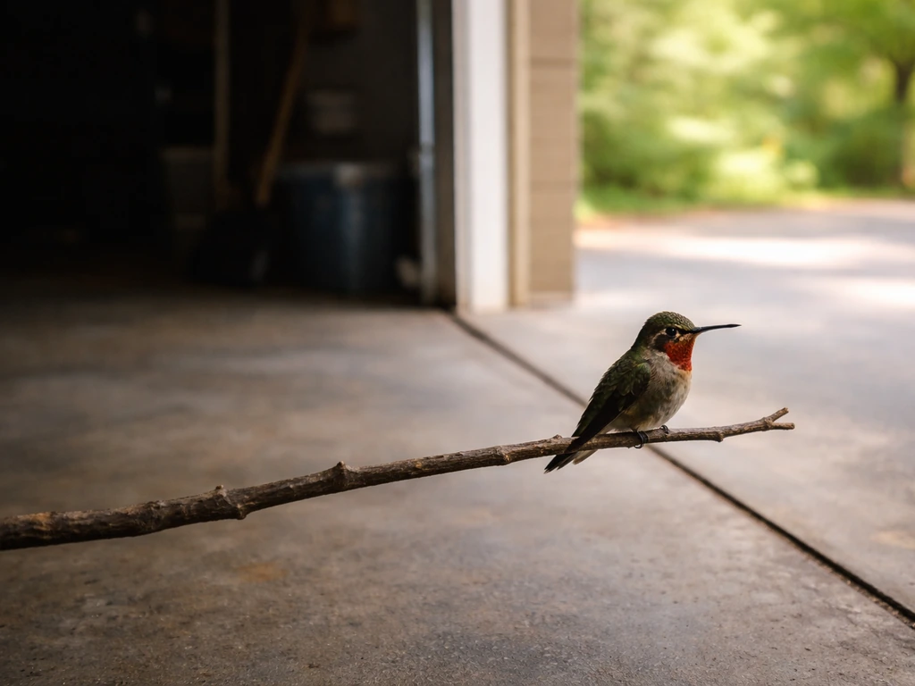 Hummingbird Stuck in Garage: Safe Escape, Help, and Prevention