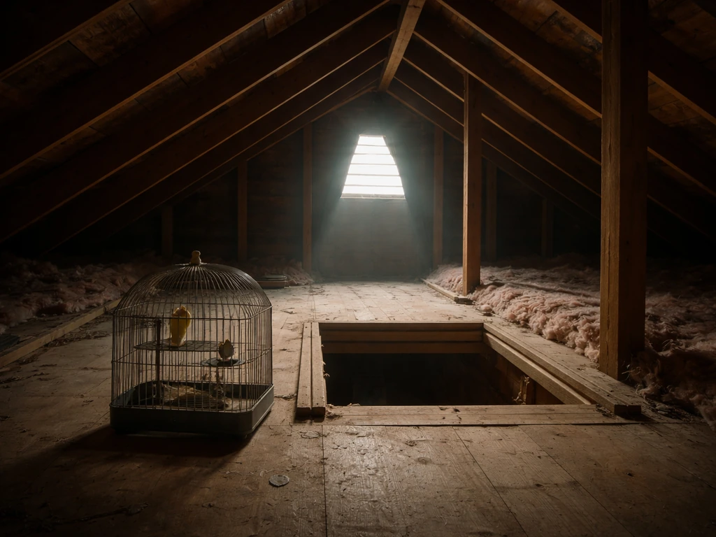 how to get bird out of attic