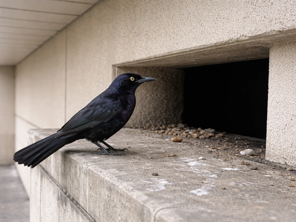 grackle bird how to get rid of