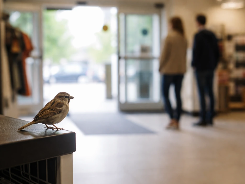 How to Catch a Bird in a Store Safely and Humanely