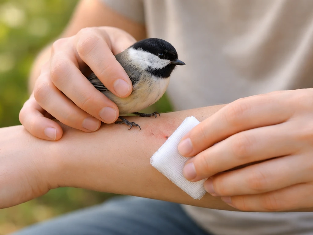 how to stop bird biting