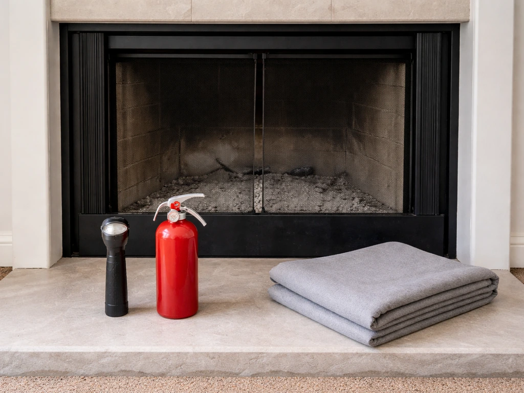 how to get a bird out of a fireplace