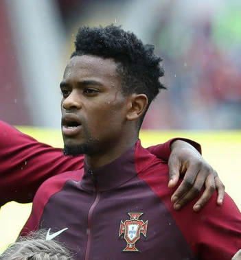 Nélson Semedo in a Portugal national team football match