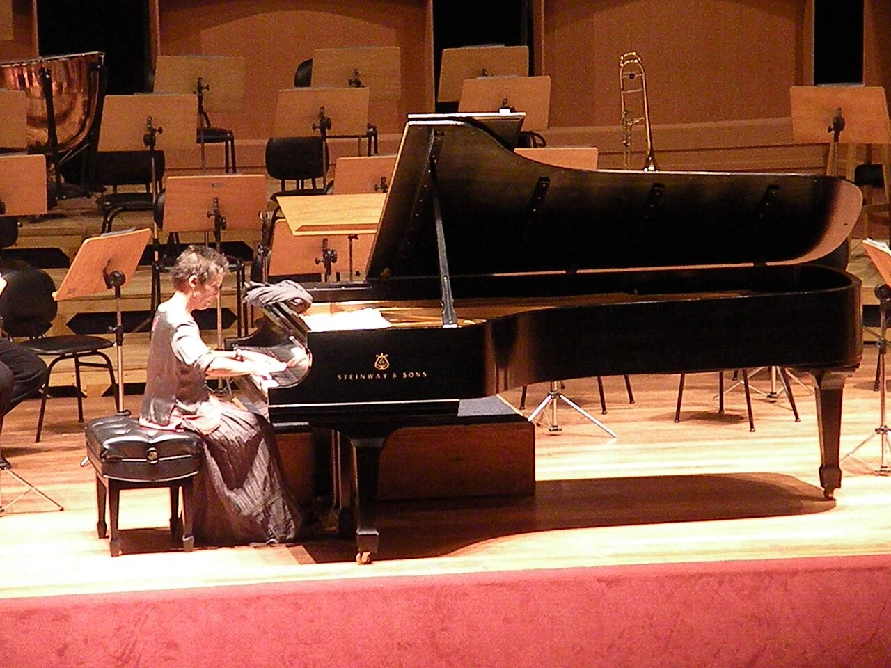 Photo of Maria João Pires Portuguese classical pianist