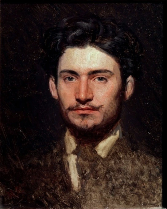 Portrait of Feodor Vasilyev by Ivan Kramskoi