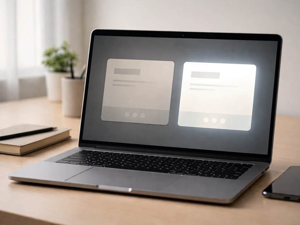 Two side-by-side business web cards with different confidence lighting, symbolizing varying net worth source reliability