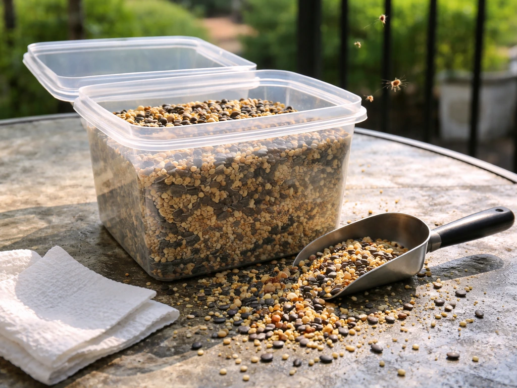 Flying Bugs From Bird Seed: Fix It Fast and Prevent It