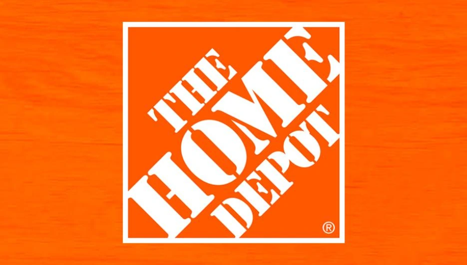 Photo of The Home Depot (retail store brand) exterior entrance, Atlanta, Georgia
