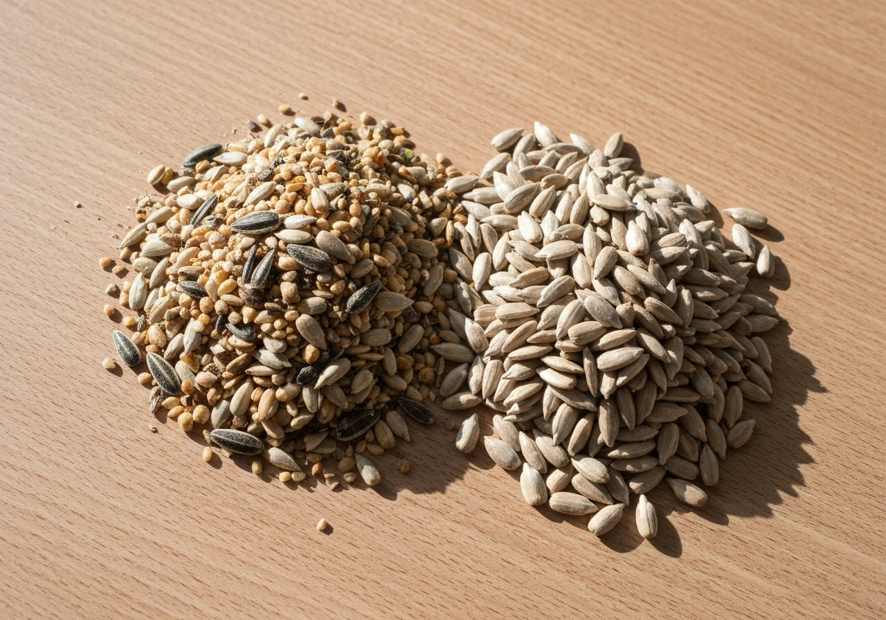 can you eat bird seed