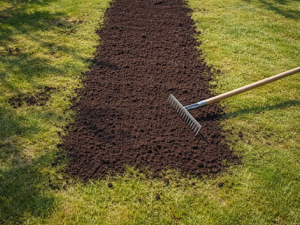 Gazon egaliseren met compost: stappenplan voor NL-tuinen