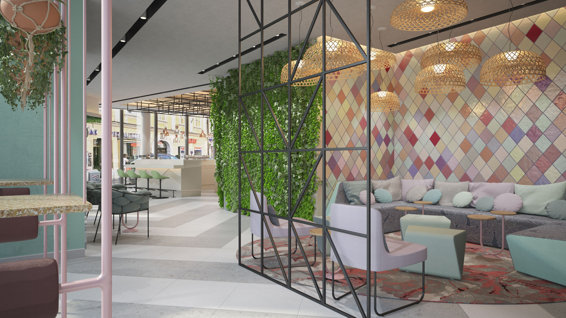 Erfrischende Drinks und regionaler Wein stehen auf der Karte