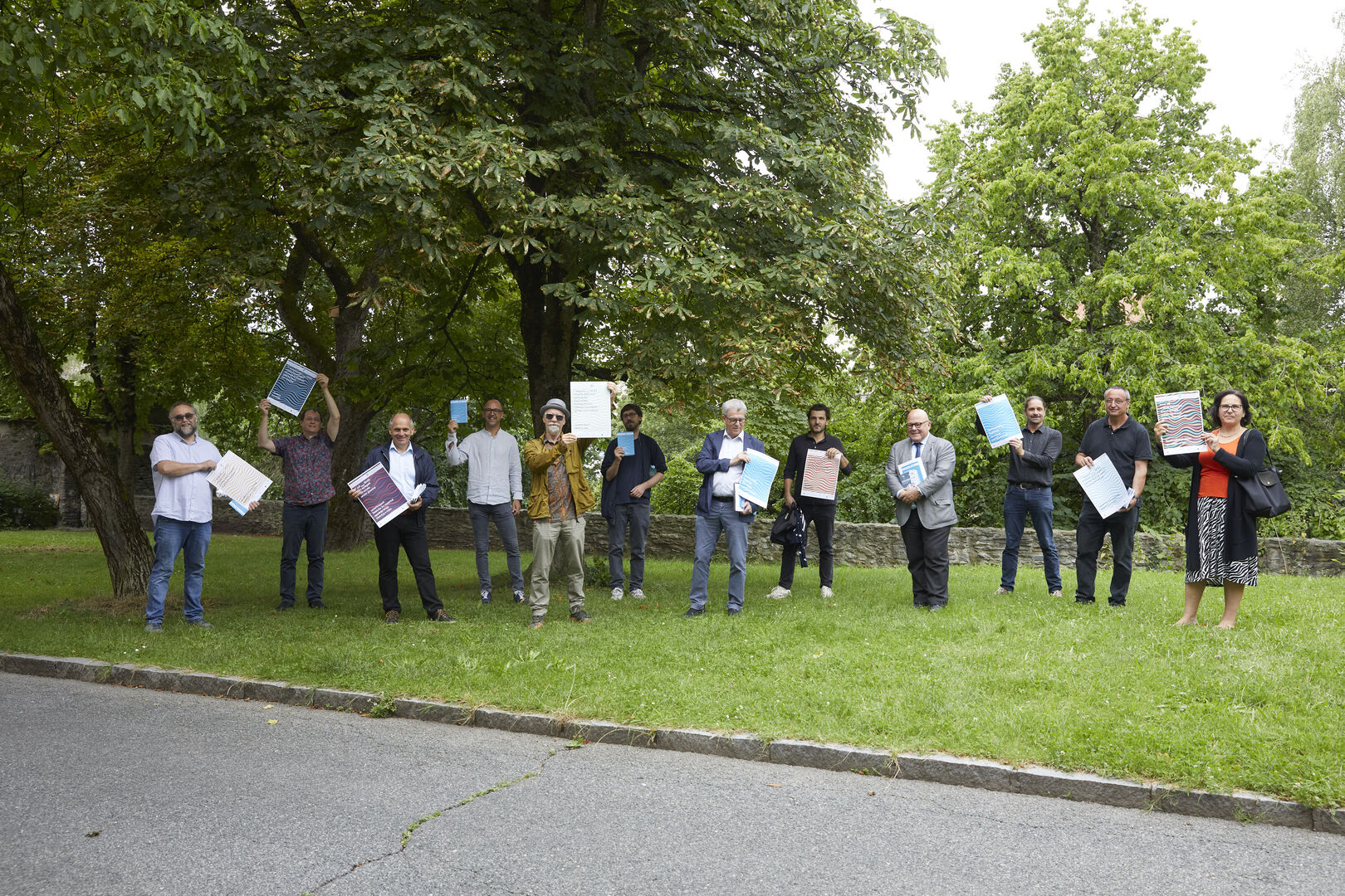 Das Festival vernetzt Orte miteinander durch Wort, Bild, Klang und räumliche Installationen.  