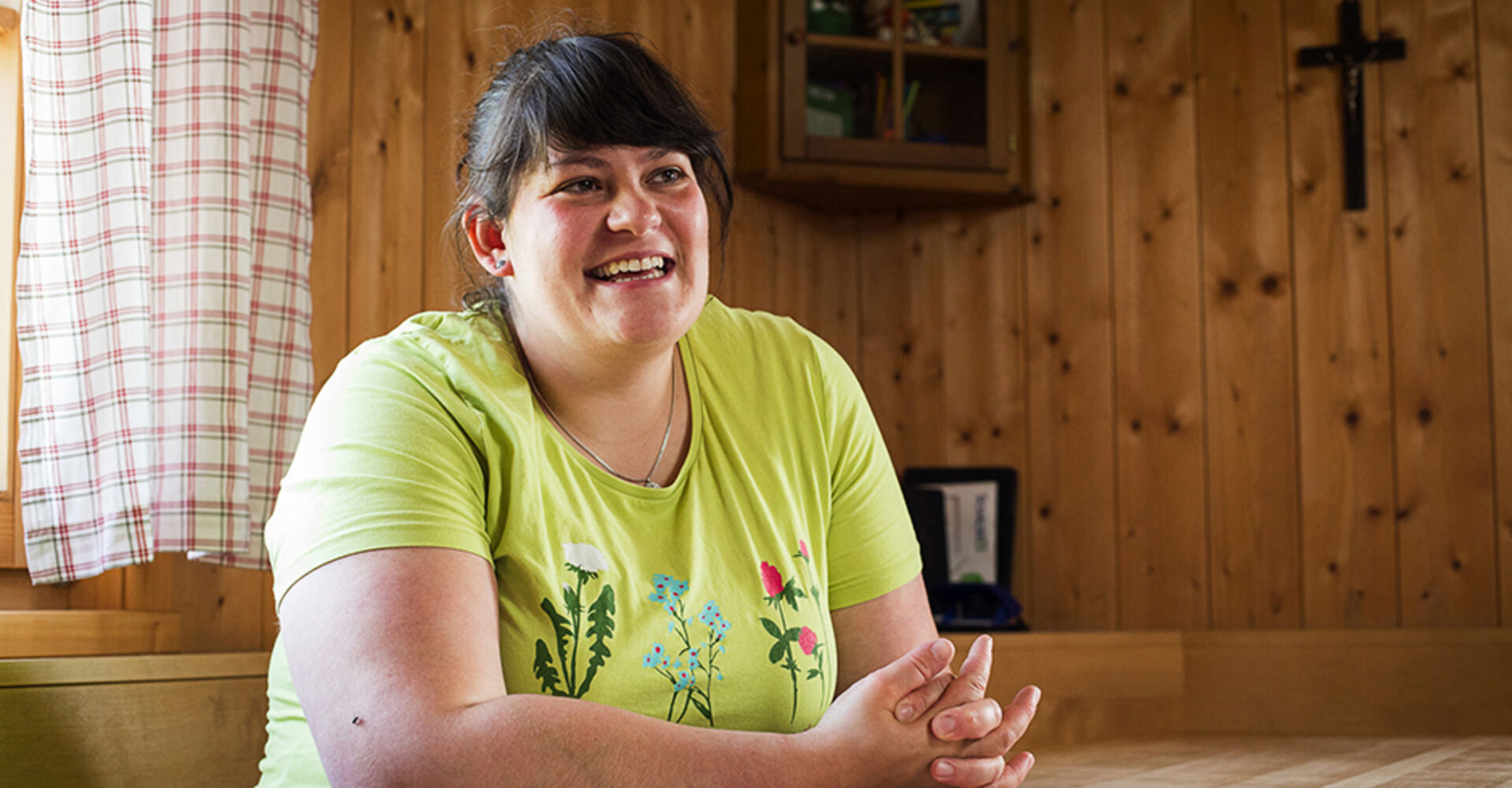 Sennerin und Molkereifachfrau Katharina Fechtig