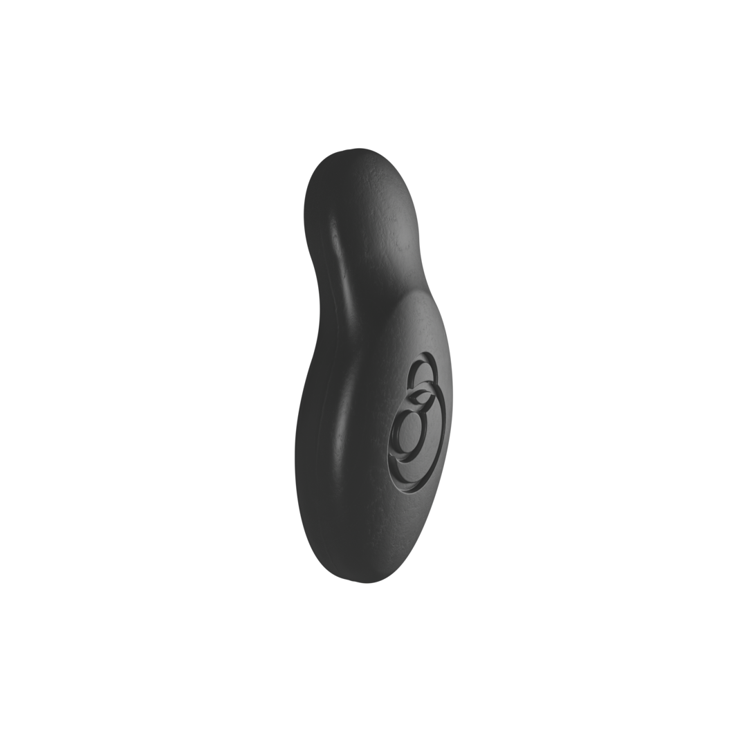 Schwarzes Seifenstück