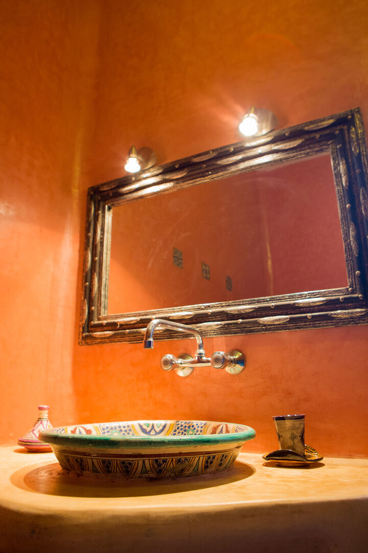 Wandbemalung in Tadelakt-Technik