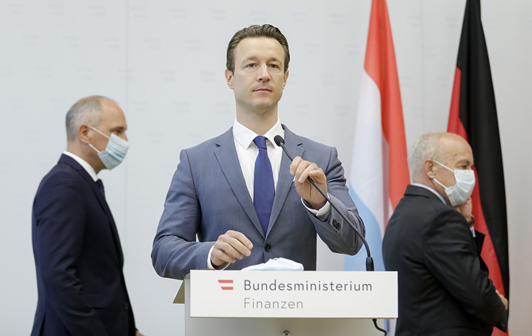 Gernot Blümel am Rednerpult