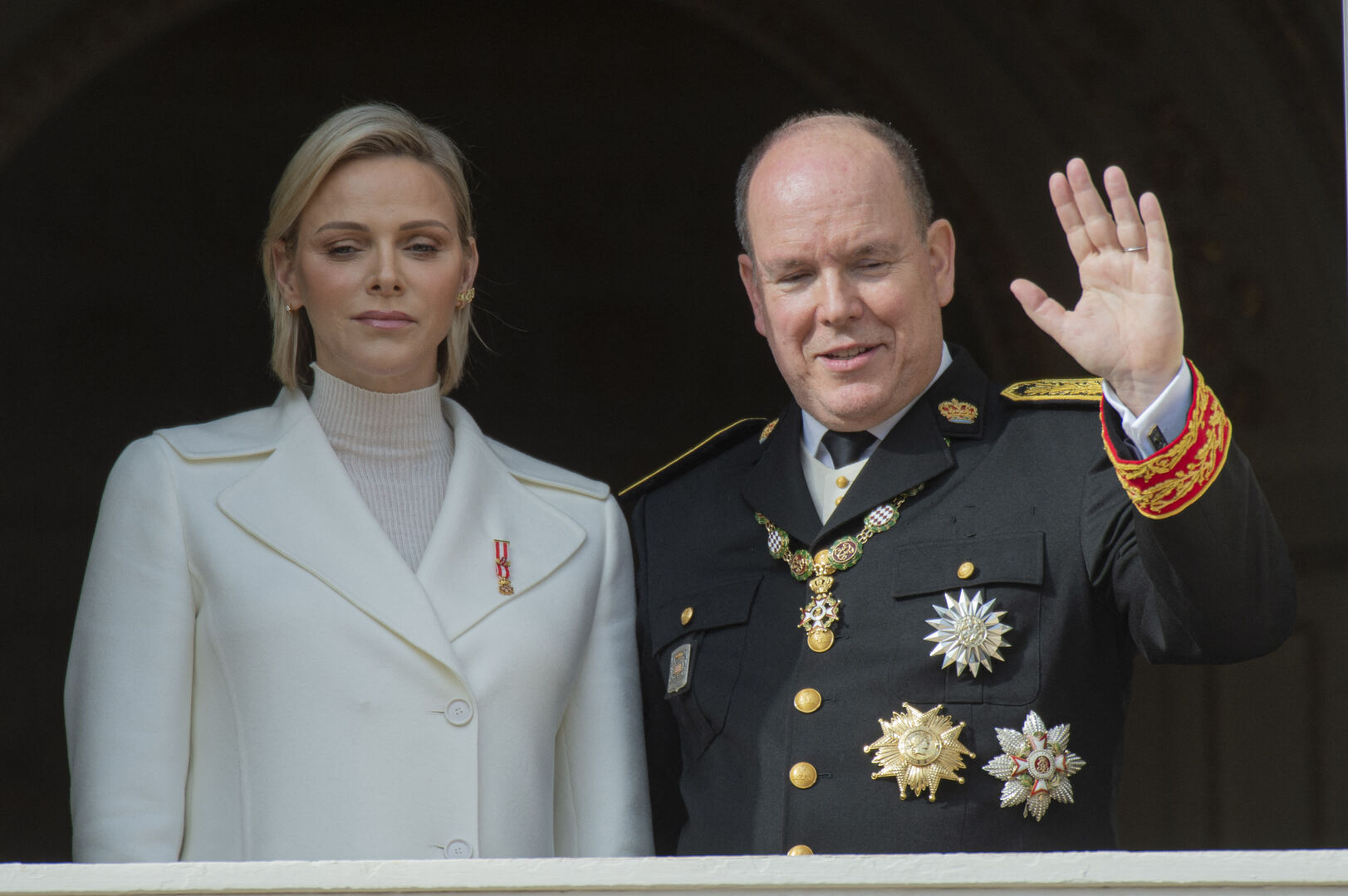 Albert von Monaco und Charlene | Credit: viennareport.at