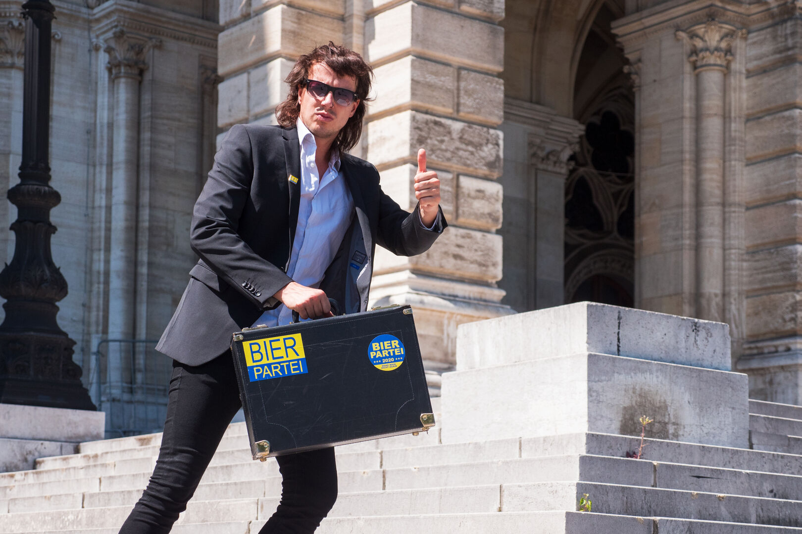 Spitzenkandidat Marco Pogo