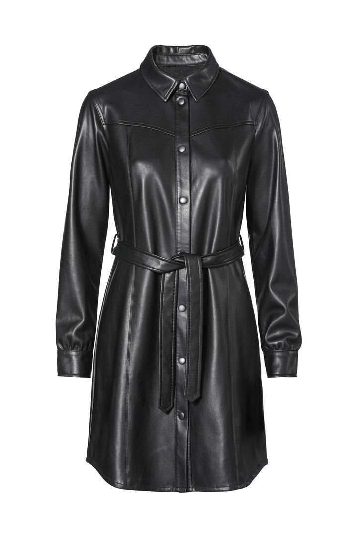 Lederkleid I Credit: C&amp;A