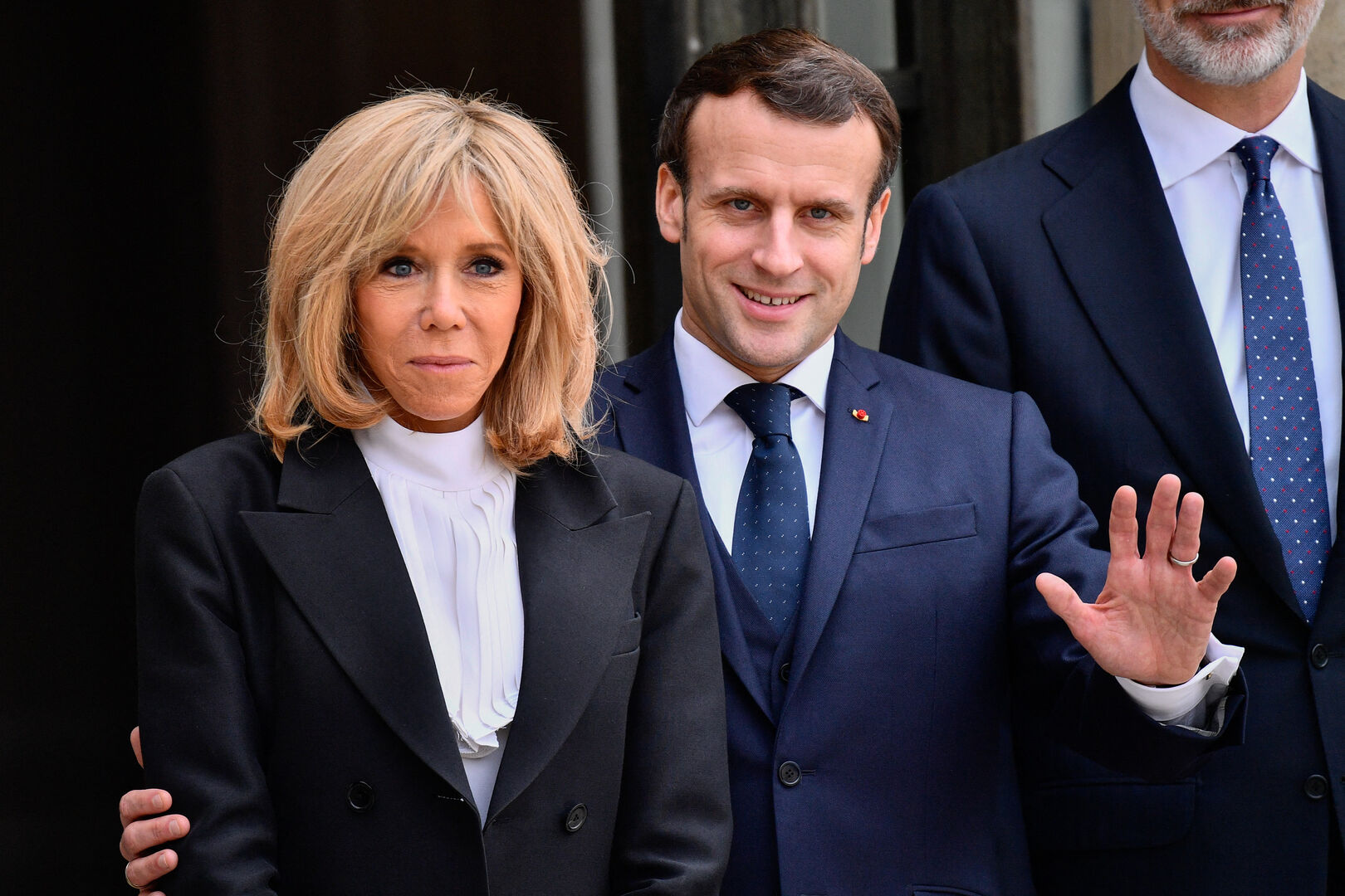 Emmanuel &amp; Brigitte Macron | Credit: viennareport.at