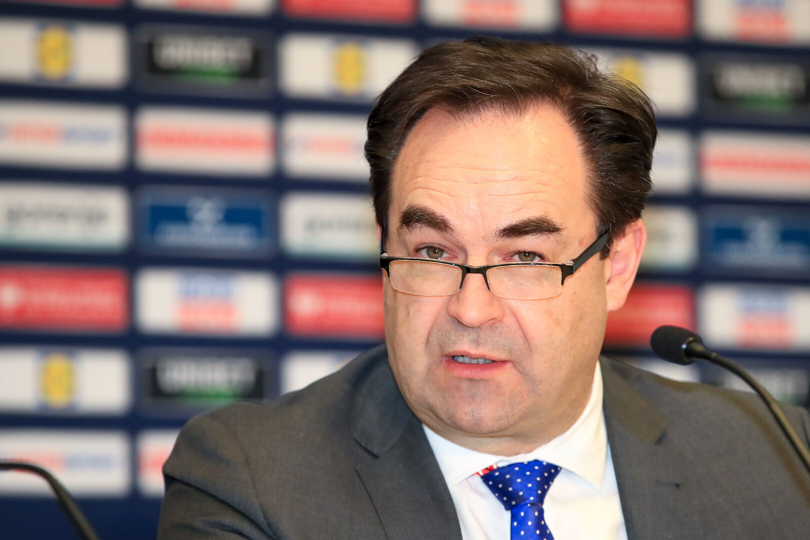 Armin Egger am Podium