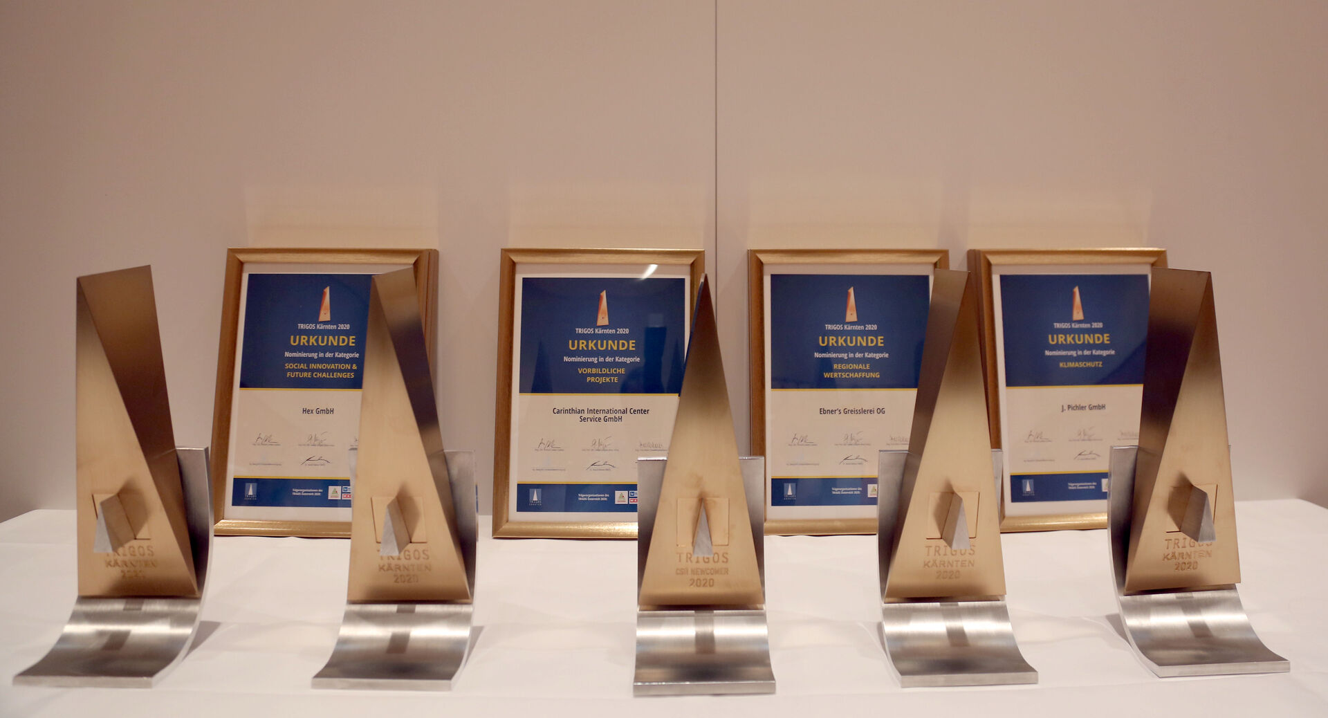 Die begehrten Trophäen | Credit: Hannes Krainz