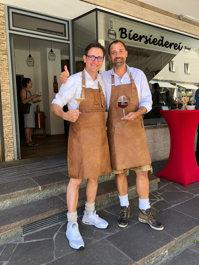 Heinz und Jörg Tiefenbacher