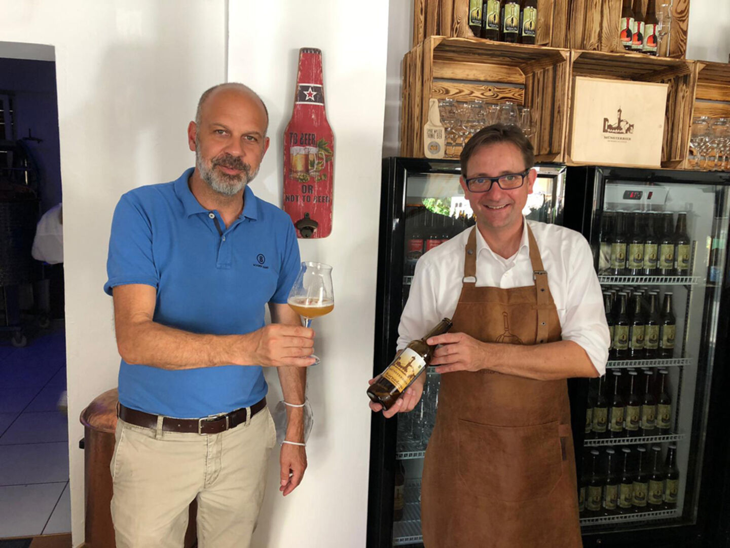 Doppeleröffnung Genussboutique &amp; Biersiederei