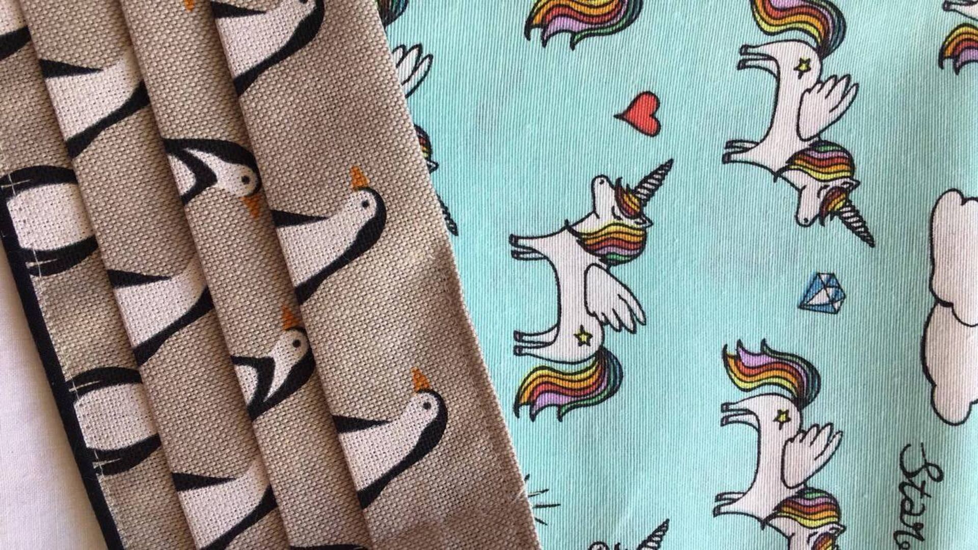 Corona-Masken von Nathalie Baumann | Credit: Nathalie Baumann