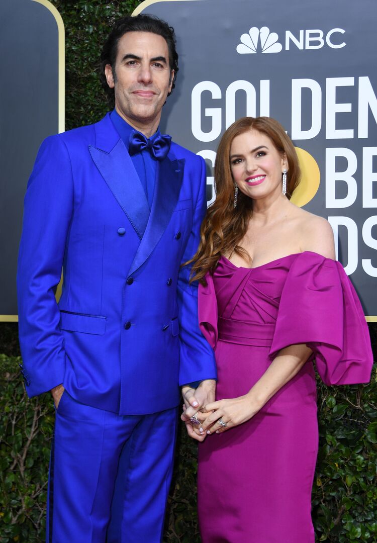 Sacha Baron Cohen und Frau Isla Fisher