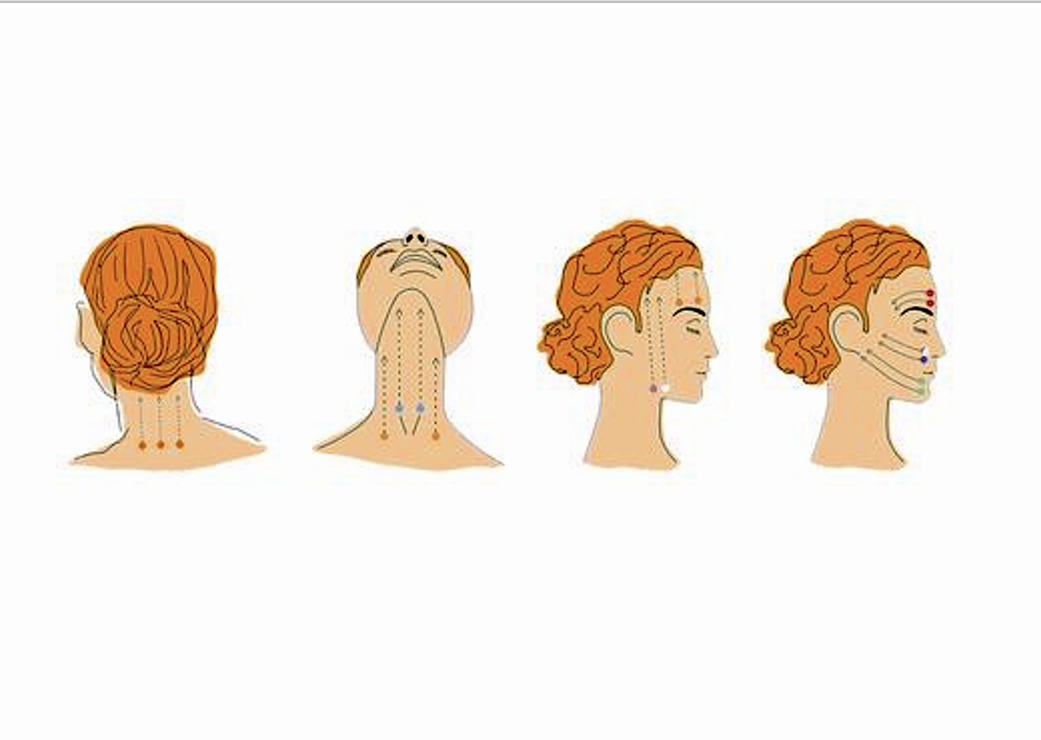 Illustration zu Gua Sha Massage