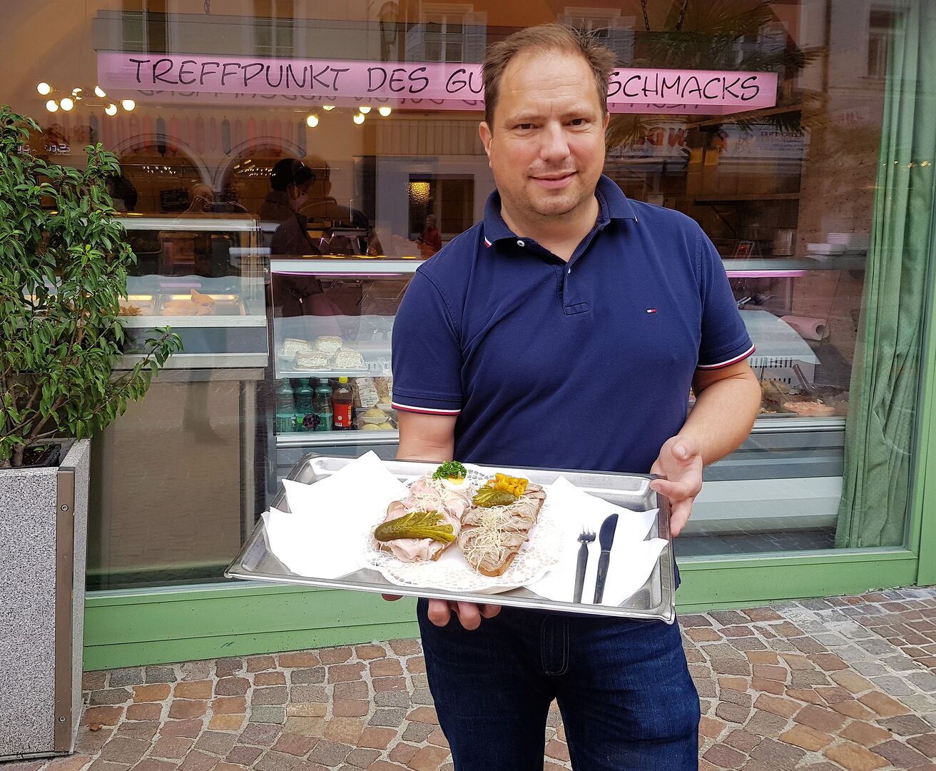 Ellersdorfer bietet seine Kärntner Brote im St. Veiter Herbst an