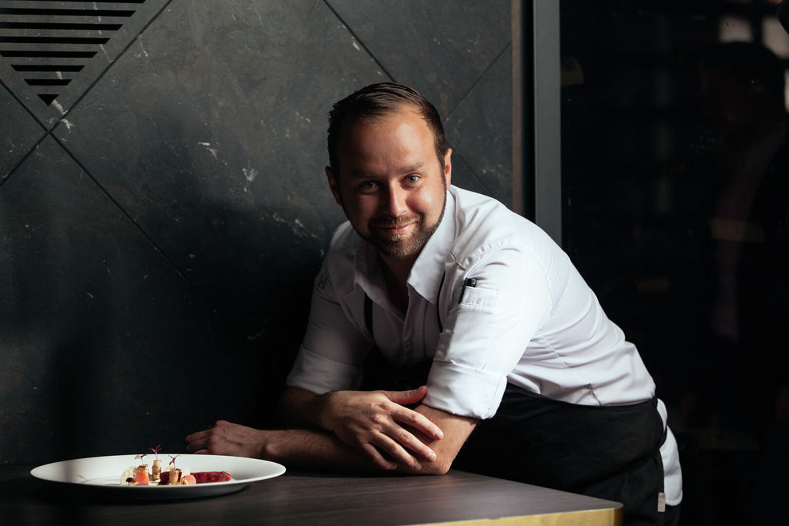 Küchenchef Mathias Seidel, Schlosshotel Fiss