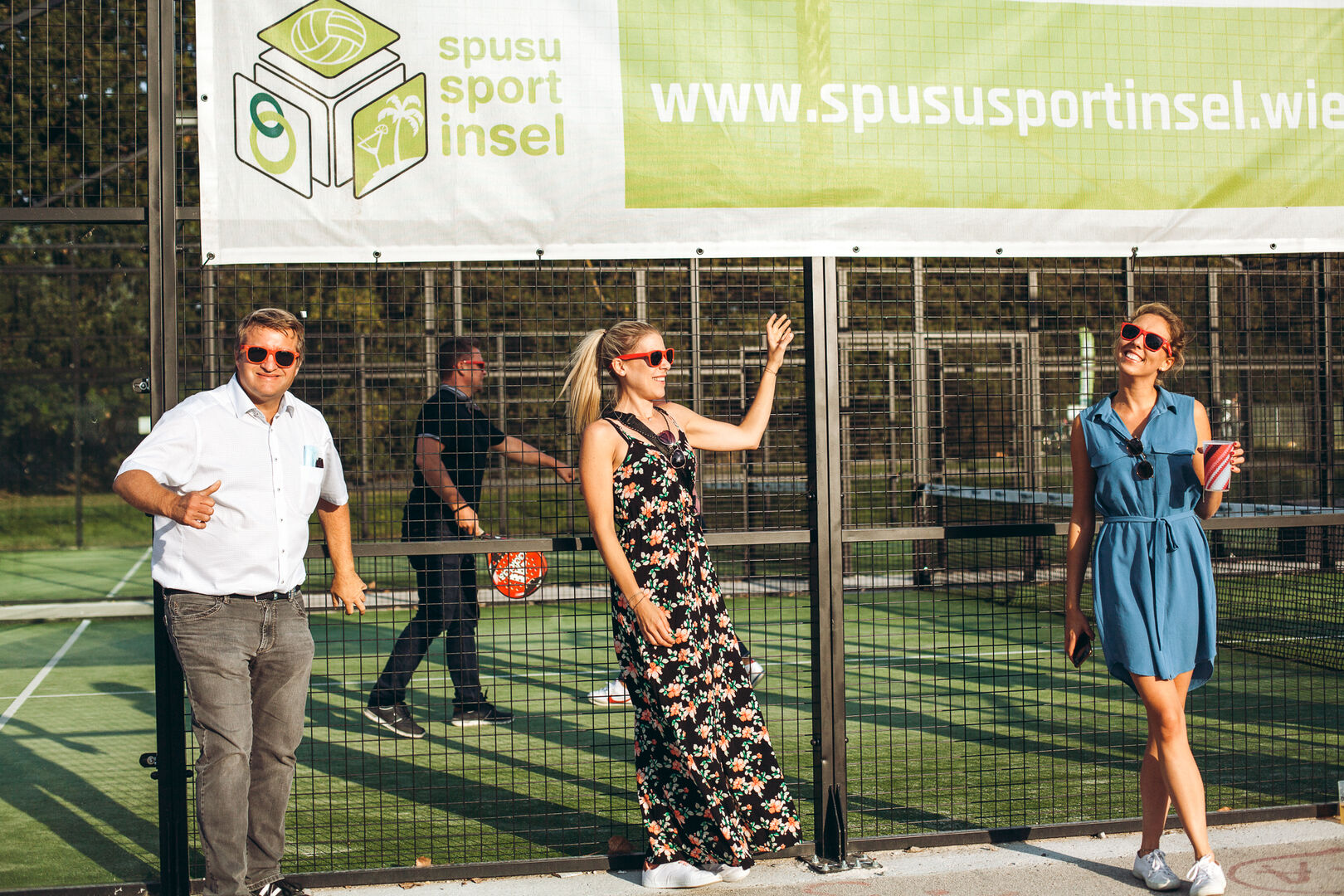 Große Fans der Sportinsel