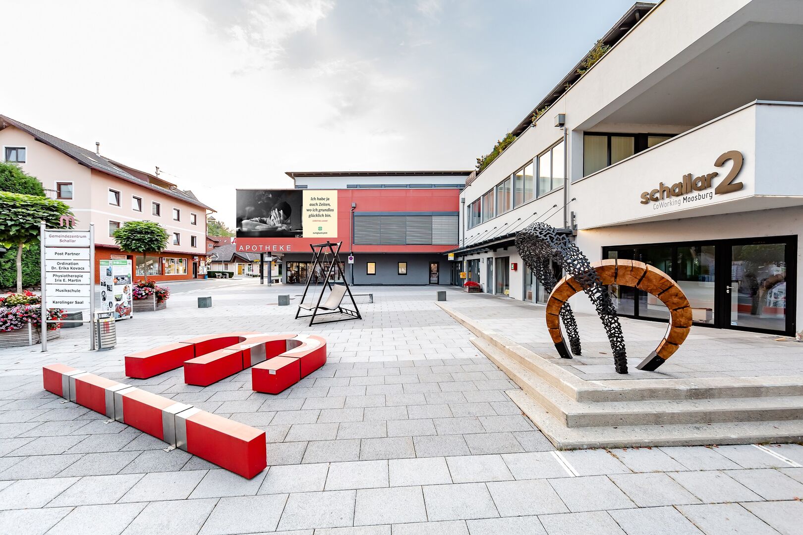 Der Ortskern von Moosburg | Credit: Ernst Peter Prokop