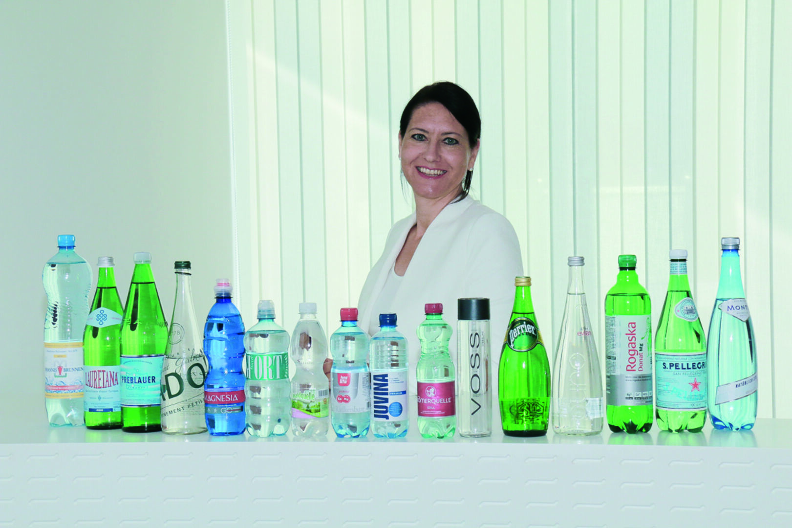 Wassersommelière Gerlinde Mock kennt sich mit dem steirischen Wasser aus.